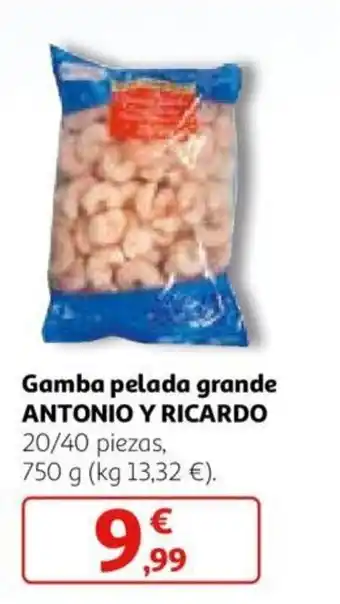 Alcampo Gamba pelada grande ANTONIO Y RICARDO oferta