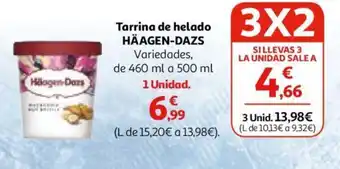 Alcampo Tarrina de helado HÄAGEN-DAZS oferta