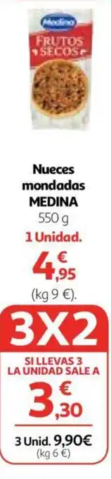 Alcampo Nueces mondadas MEDINA oferta