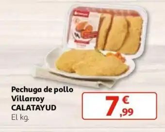 Alcampo Pechuga de pollo Villarroy CALATAYUD oferta