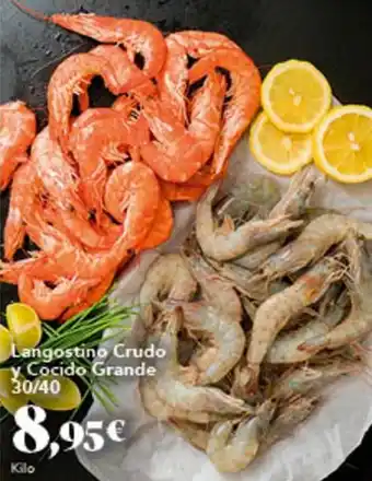 Gadis Langostino Crudo y Cocido Grande 30/40 oferta