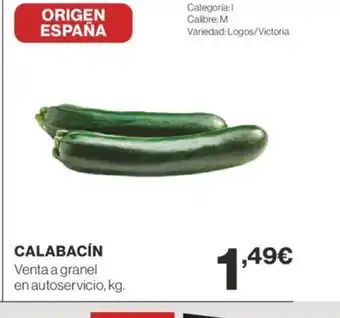 Supercor CALABACÍN oferta