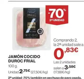 Supercor JAMÓN COCIDO oferta