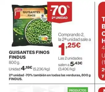 Supercor GUISANTES FINOS FINDUS oferta
