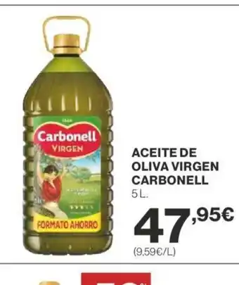Supercor ACEITE DE OLIVA VIRGEN CARBONELL oferta
