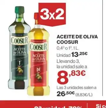 Supercor ACEITE DE OLIVA COOSUR oferta