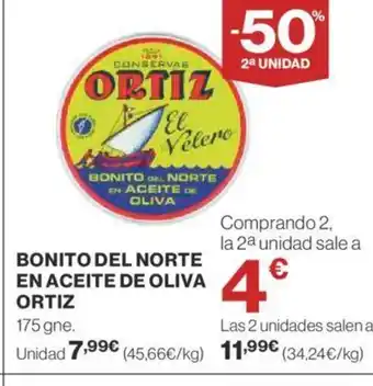 Supercor BONITO DEL NORTE EN ACEITE DE OLIVA oferta