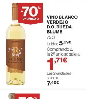 Supercor VINO BLANCO VERDEJO D.O. RUEDA BLUME oferta