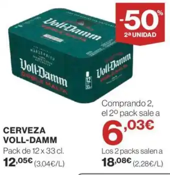 Supercor CERVEZA VOLL-DAMM oferta