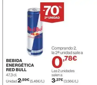 Supercor BEBIDA ENERGÉTICA RED BULL oferta