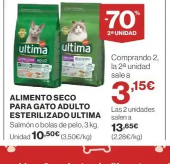 Supercor ALIMENTO SECO PARA GATO ADULTO ESTERILIZADO ULTIMA oferta