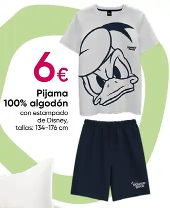 Pepco Pijama 100% algodón oferta