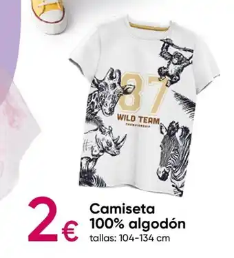 Pepco Camiseta 100% algodón oferta