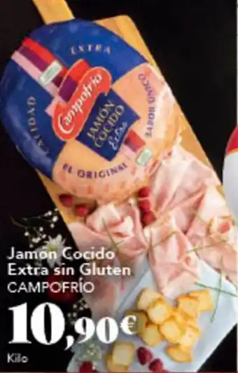 Gadis Jamon Cocido Extra sin Gluten CAMPOFRÍO oferta