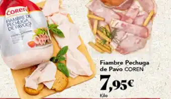 Gadis Fiambre Pechuga de Pavo COREN oferta