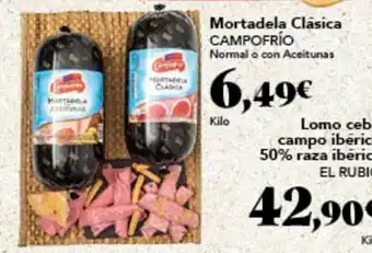 Gadis Mortadela Clásica CAMPOFRÍO oferta