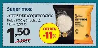 La Sirena Arroz blanco precocido oferta