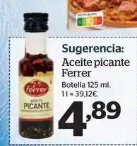 La Sirena Ferrer - aceite picante oferta
