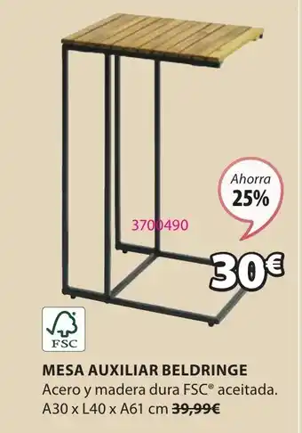 JYSK MESA AUXILIAR BELDRINGE oferta