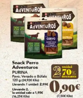 Gadis Snack Perro Adventuros PURINA oferta
