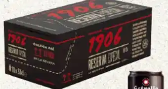 Gadis Cerveza 1906 Reserva Especial ESTRELLA GALICIA oferta