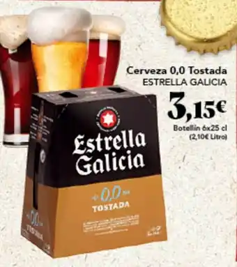 Gadis Cerveza 0,0 Tostada ESTRELLA GALICIA oferta