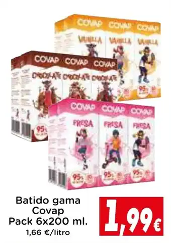 Proxi Batido gama Covap Pack 6x200 ml. oferta