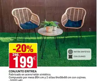 Bricoking CONJUNTO ERITREA oferta