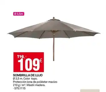 Bricoking SOMBRILLA DE LUJO oferta