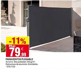 Bricoking PARAVIENTOS PLEGABLE oferta
