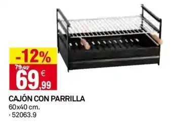 Bricoking CAJÓN CON PARRILLA oferta