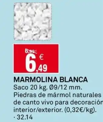 Bricoking MARMOLINA BLANCA oferta