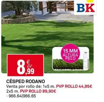 Bricoking CÉSPED RODANO oferta