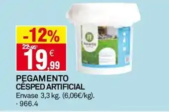 Bricoking PEGAMENTO CÉSPED ARTIFICIAL oferta