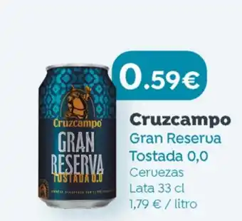 Maskom Supermercados Cruzcampo oferta