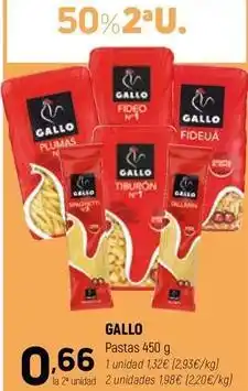 Coviran Gallo - pastas oferta
