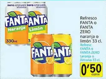 Supermercados Bip Bip Refresco Fanta O Fanta Zero Naranja O Limón 33cl oferta