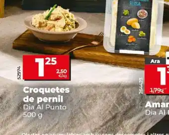 Dia Croquetes de pernil oferta