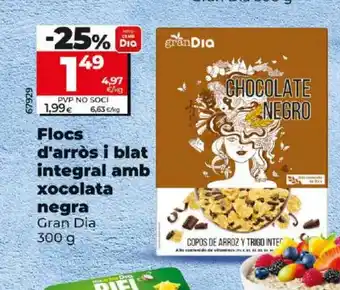 Dia Flocs d'arròs i blat integral amb oferta