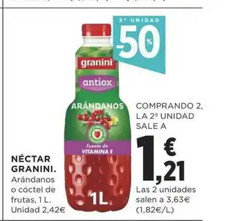 Supercor Exprés Néctgar Granini oferta