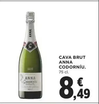 Supercor Exprés Cava Brut Anna Codorníu 75cl oferta