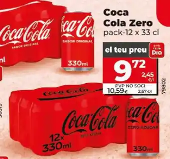 Dia Coca Cola Zero oferta