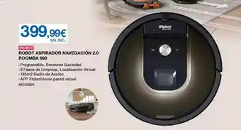 Costco Robot Aspirador Navegación 2.0 Roomba 980 oferta