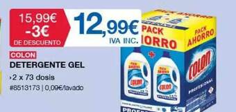 Costco Colon Detergente Gel oferta
