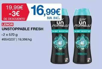 Costco Lenor Unstoppable Fresh oferta