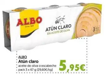 Hiper Usera ALBO Atún claro oferta