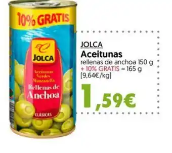 Hiper Usera JOLCA Aceitunas oferta