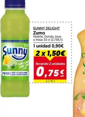 Hiper Usera SUNNY DELIGHT Zumo oferta