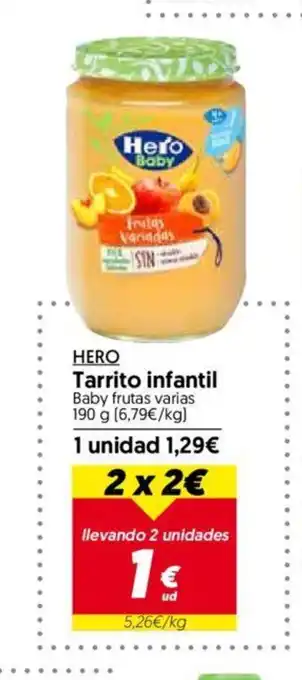 Hiper Usera HERO Tarrito infantil oferta