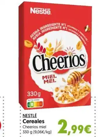 Hiper Usera Nestle Cereales oferta